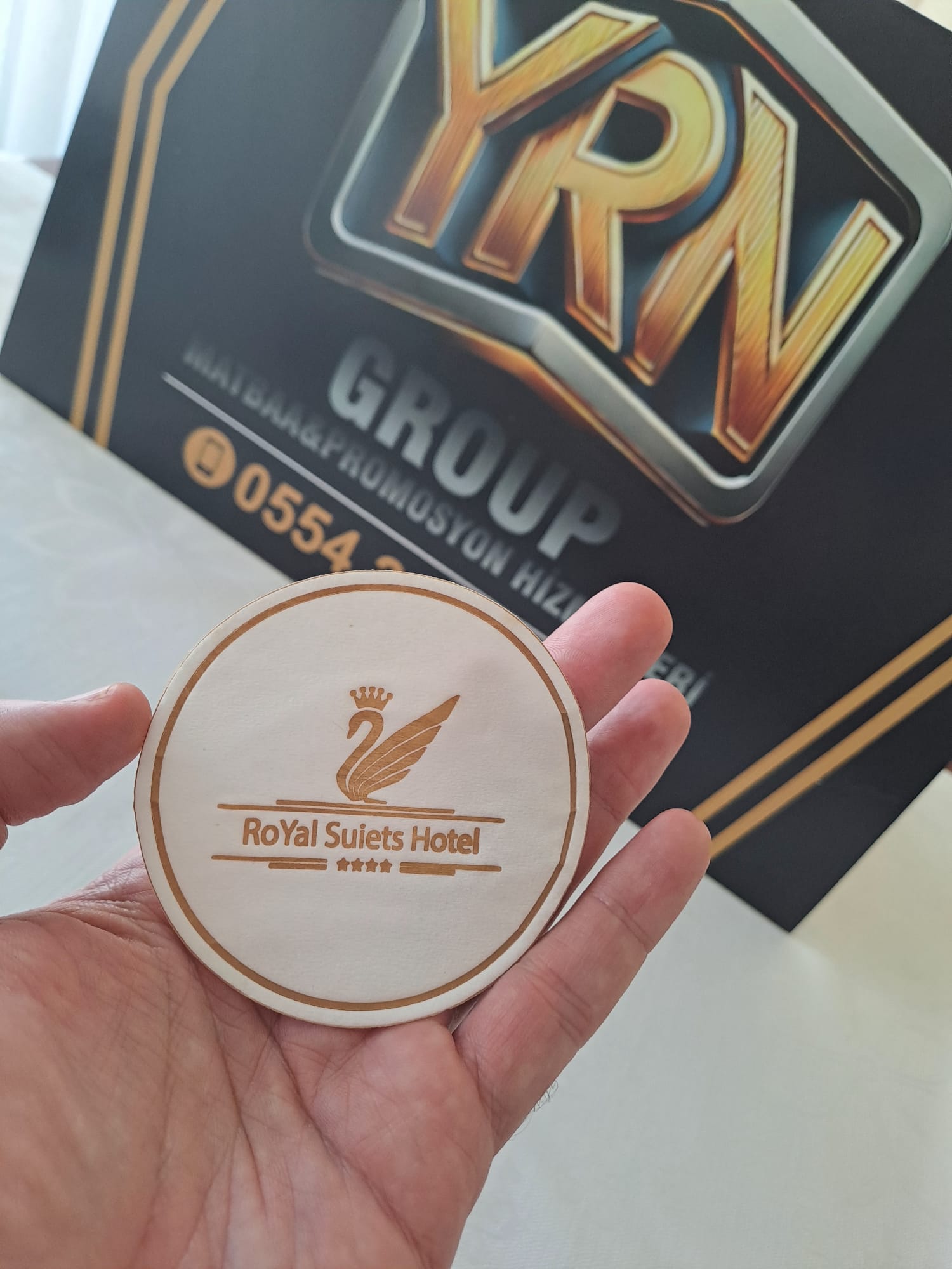 Kağıt Dole Bardak Altlığı